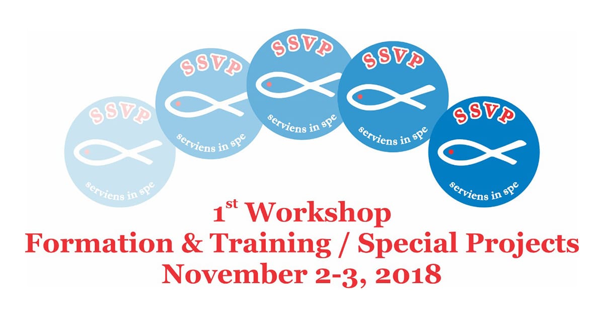 SSVP General Council Organizes in Madrid Workshops on Special Projects and Formation & Training