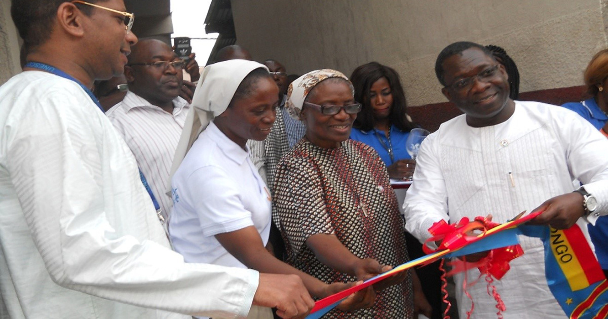 Opening of New Training Center for Young Mothers in Kinshasa