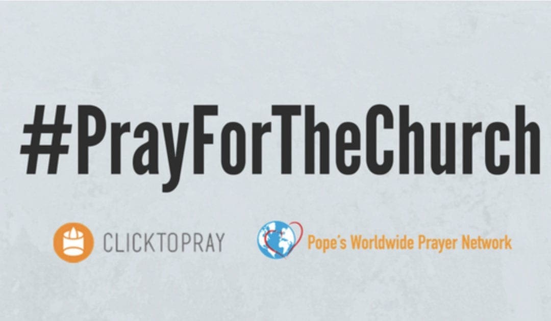 Prayer Request of the Pope – Special October Campaign #PrayForTheChurch