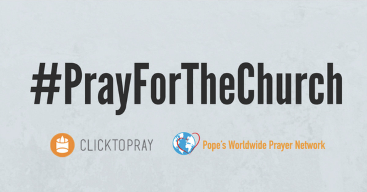 Prayer Request of the Pope – Special October Campaign #PrayForTheChurch