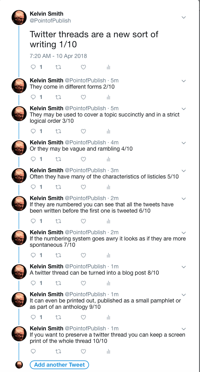 An Example of a Thread