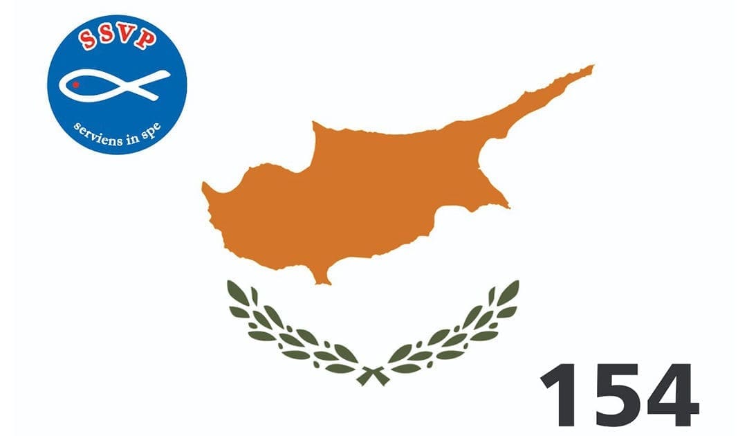SSVP in Expansion: Cyprus is the 154th Territory that is Joined into our Great Charity Network