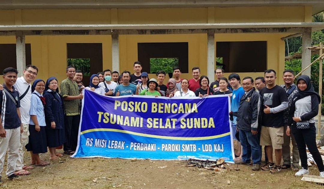 Vincentian Family Indonesia Assisting Recent Tsunami Victims