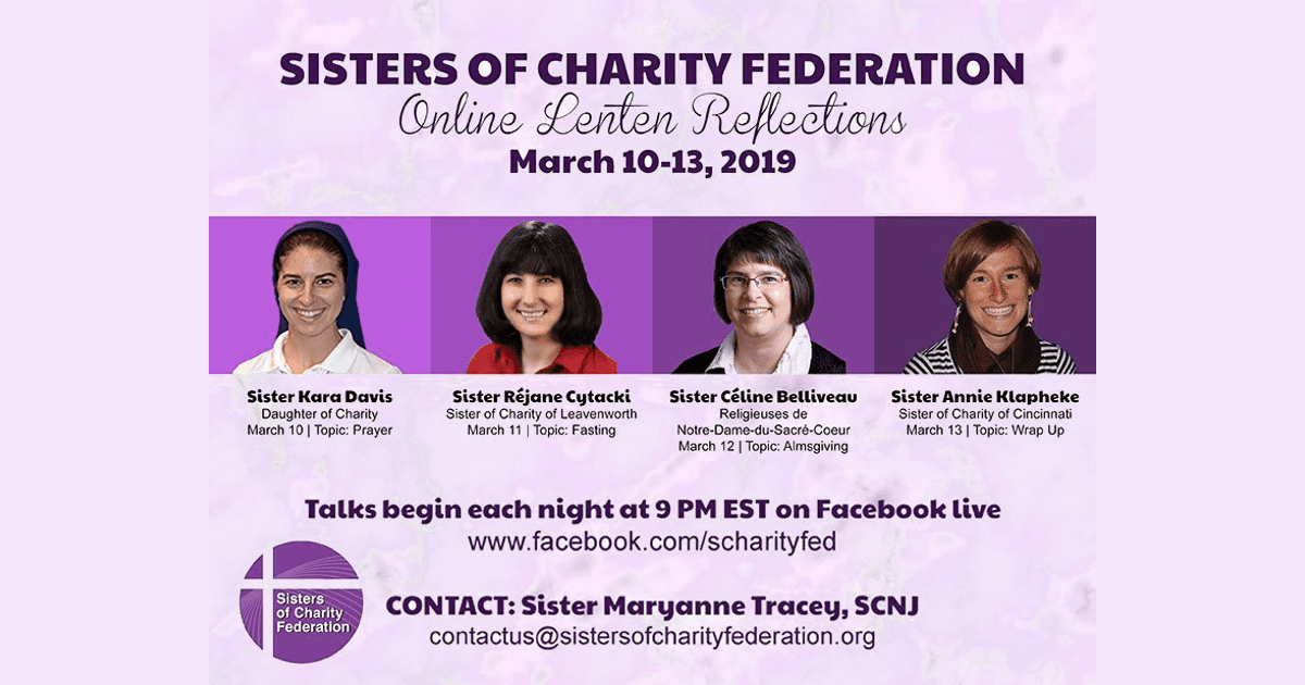 Sisters of Charity Federation Lenten Video Reflections