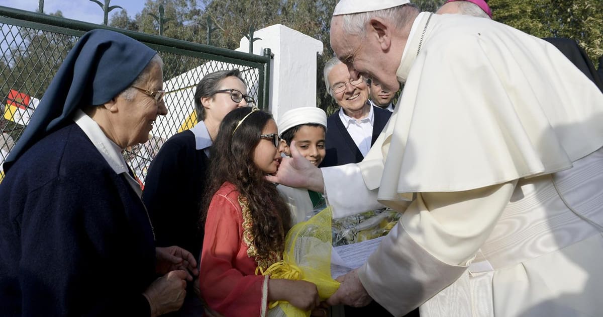 Pope in Morocco: Muslims in Temara Helped by Three Caring Daughters of Charity