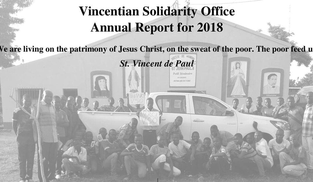 Vincentian Solidarity Office – Annual Report for 2018