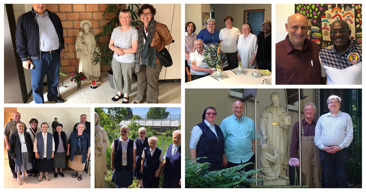 Visits to the Vincentian Family in France, Germany, and Belgium