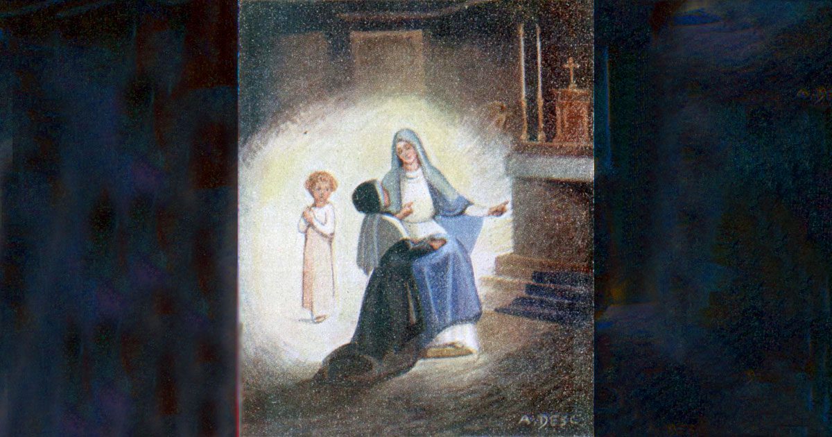 July 18-19, 1830: First Apparition of Blessed Virgin Mary to St. Catherine Labouré