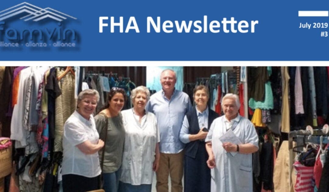 Famvin Homeless Alliance Newsletter – July 2019