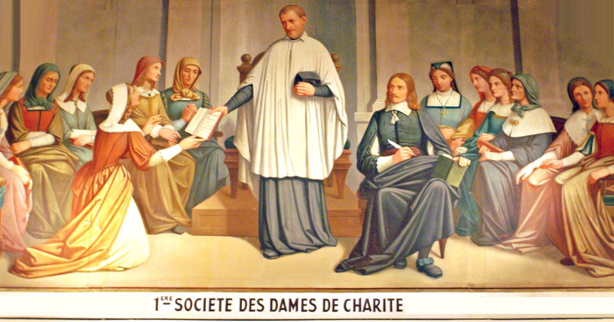 August 23: First Confraternity of Charity (Ladies of Charity)