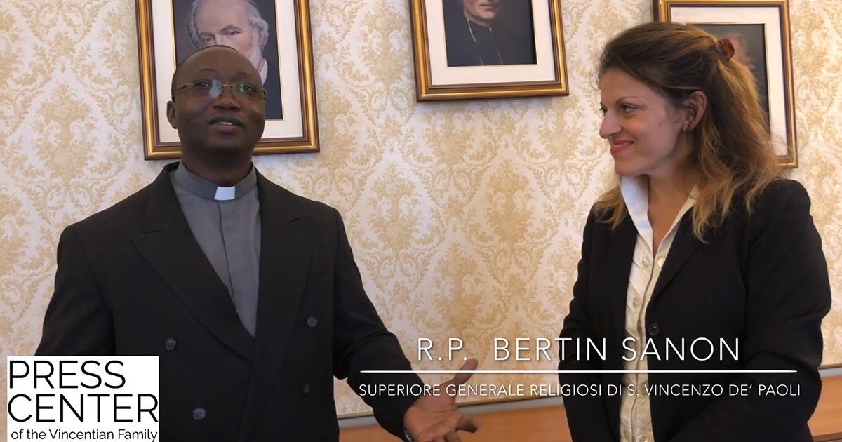 Interview with Father Bertin Sanon, Superior General of the Religious of Saint Vincent de Paul