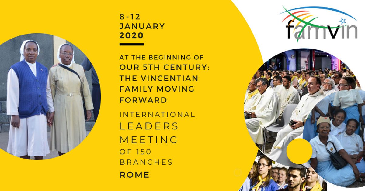 Leaders of 100 Branches of the Vincentian Family Gather – Why?
