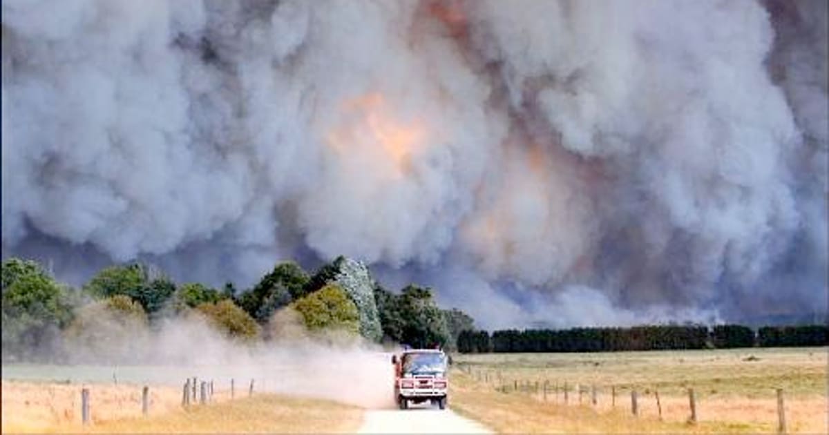 Australian Bushfire. The Dreadful Face of the Climate Change.