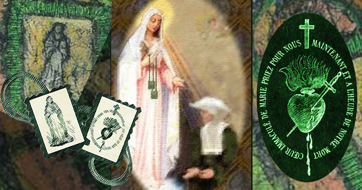 Sister Justine Bisqueyburu, D.C. and the Green Scapular