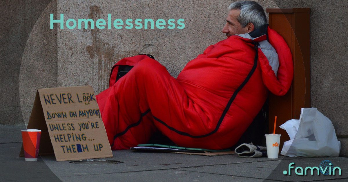 What did St. Vincent do for the Homeless?