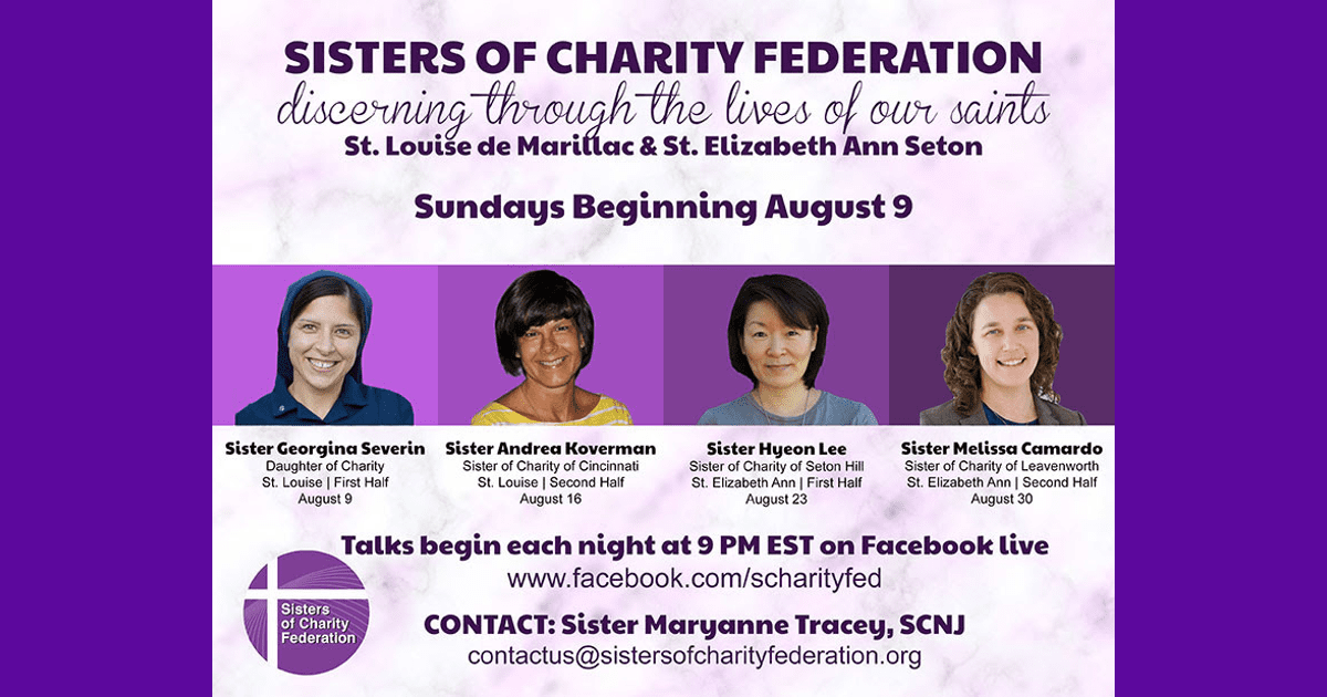 Discerning Through the Lives of Our Saints: Facebook Live Reflections in August