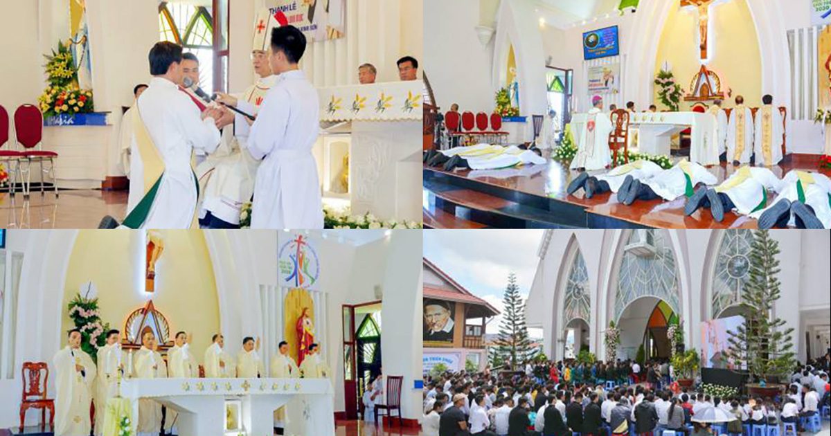 “To be with God and with the People of God”: the mission of the newly ordained priests in the Province of Vietnam