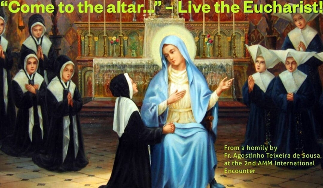 The Message of the Miraculous Medal: “Come to the altar”… Live the Eucharist!