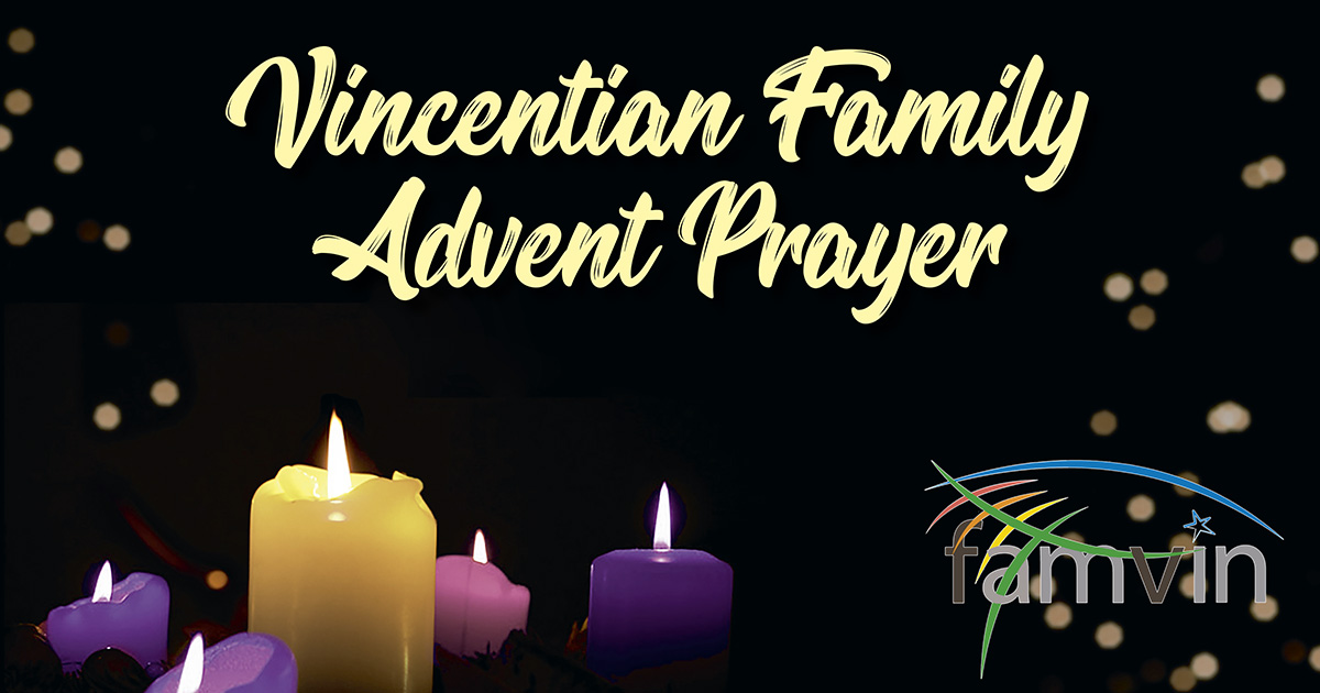 Relive the Advent Prayer experience of the Vincentian Family 2020