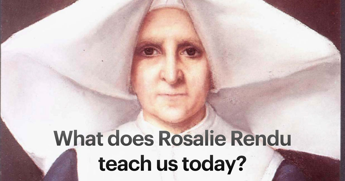 What does Blessed Rosalie Rendu teach us today?