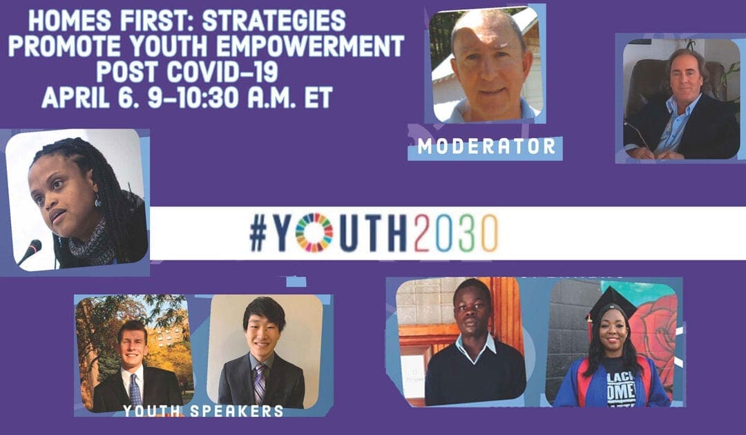 Join the Vincentian Family on April 6 for U.N. #Youth2030 Event