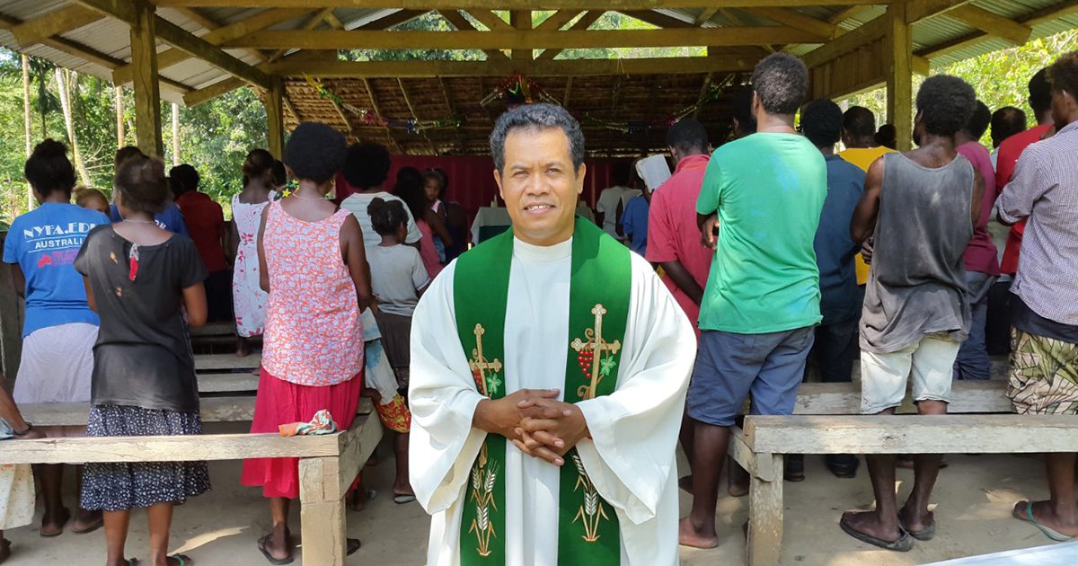 Solomon Islands: Interview with Father Yohanes Werang, CM