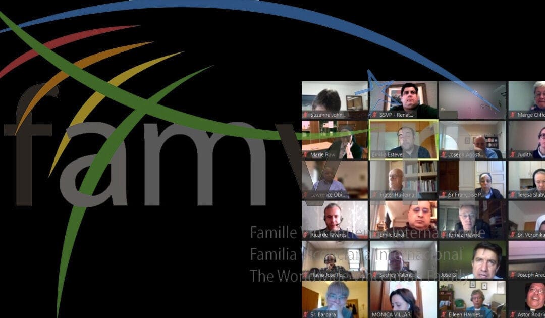 The Executive Committee of the Vincentian Family Meets Virtually