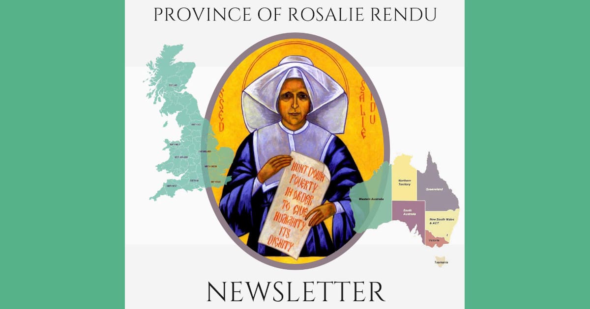 Quarterly Newsletter from the Daughters of Charity in the Province of Rosalie Rendu