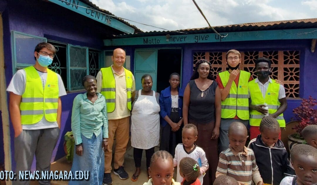 Niagara University History Professor and Sons Bring Humanitarian Aid to Kenya