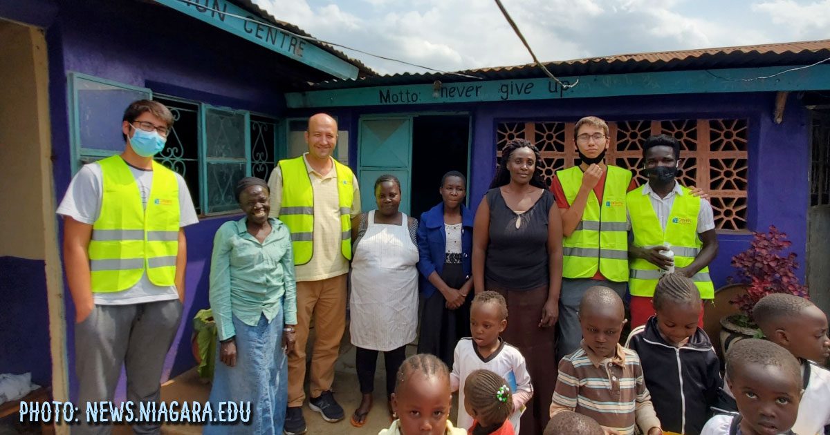 Niagara University History Professor and Sons Bring Humanitarian Aid to Kenya