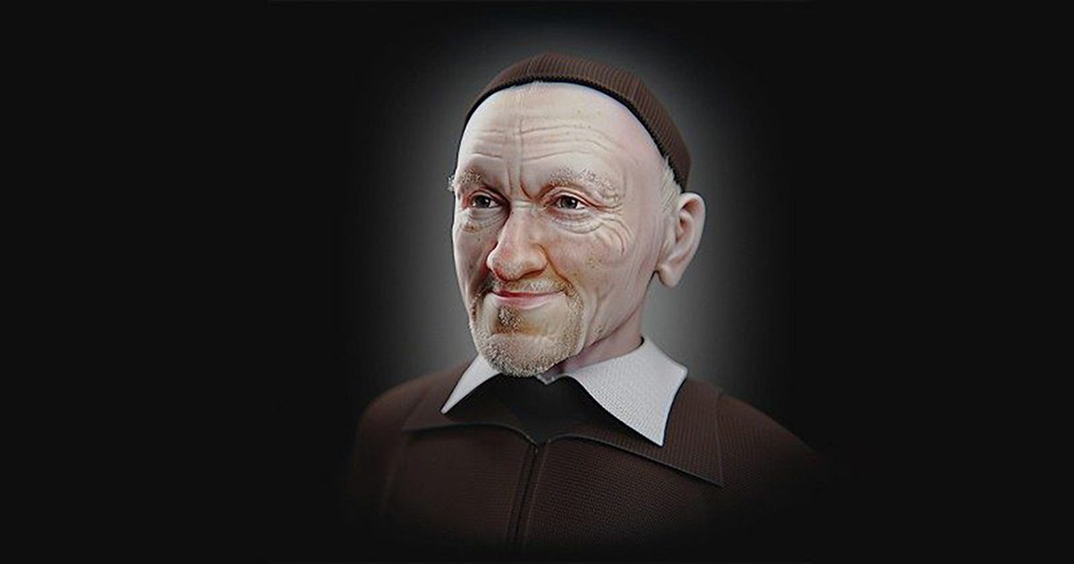 Reconstruction of the Face of Saint Vincent de Paul