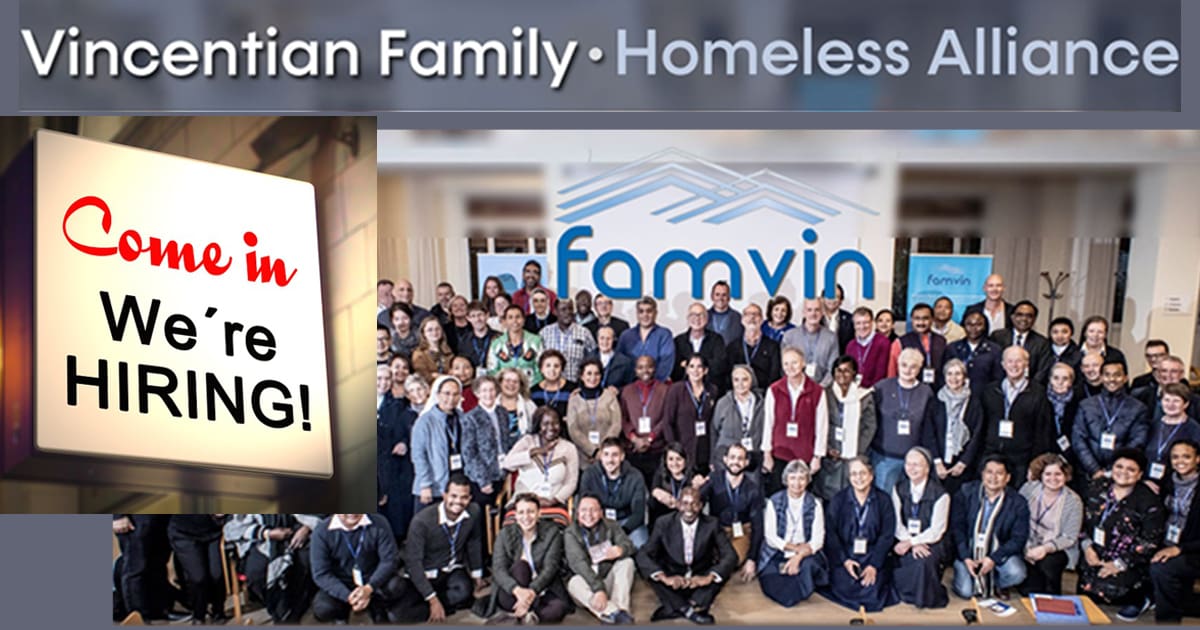 Job Opportunity With the Famvin Homeless Alliance: Digital and Communications Manager