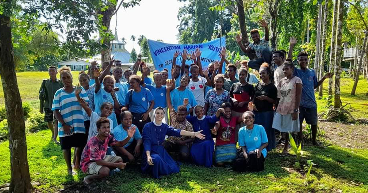 New Vincentian Marian Youth members in Solomon Islands