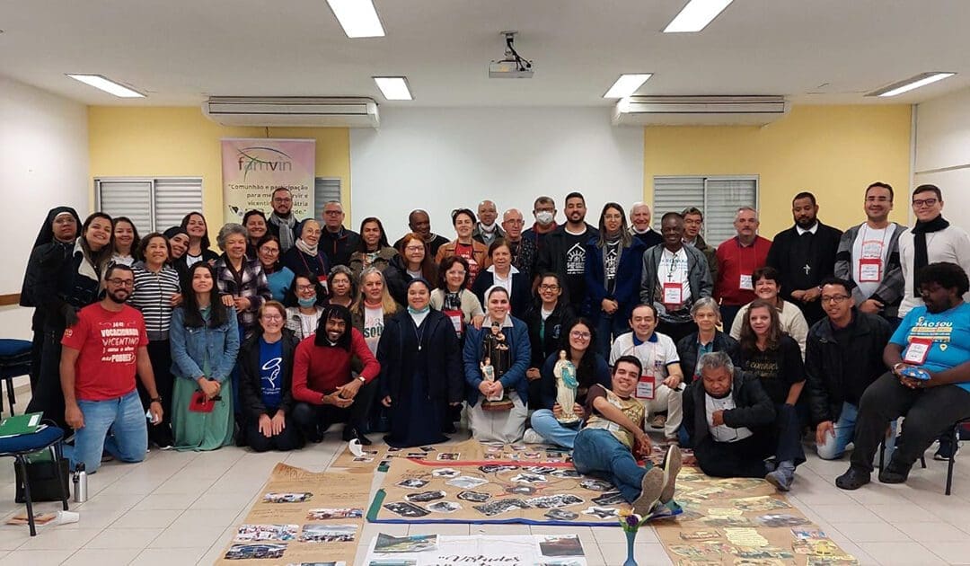 The National Gathering of the Vincentian Family in Brazil Stressed the Importance of Seeking New Ways of Acting Together