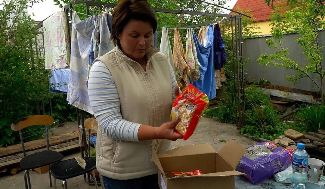 Meet Ivanna, Who Receives Food Baskets from Depaul Ukraine