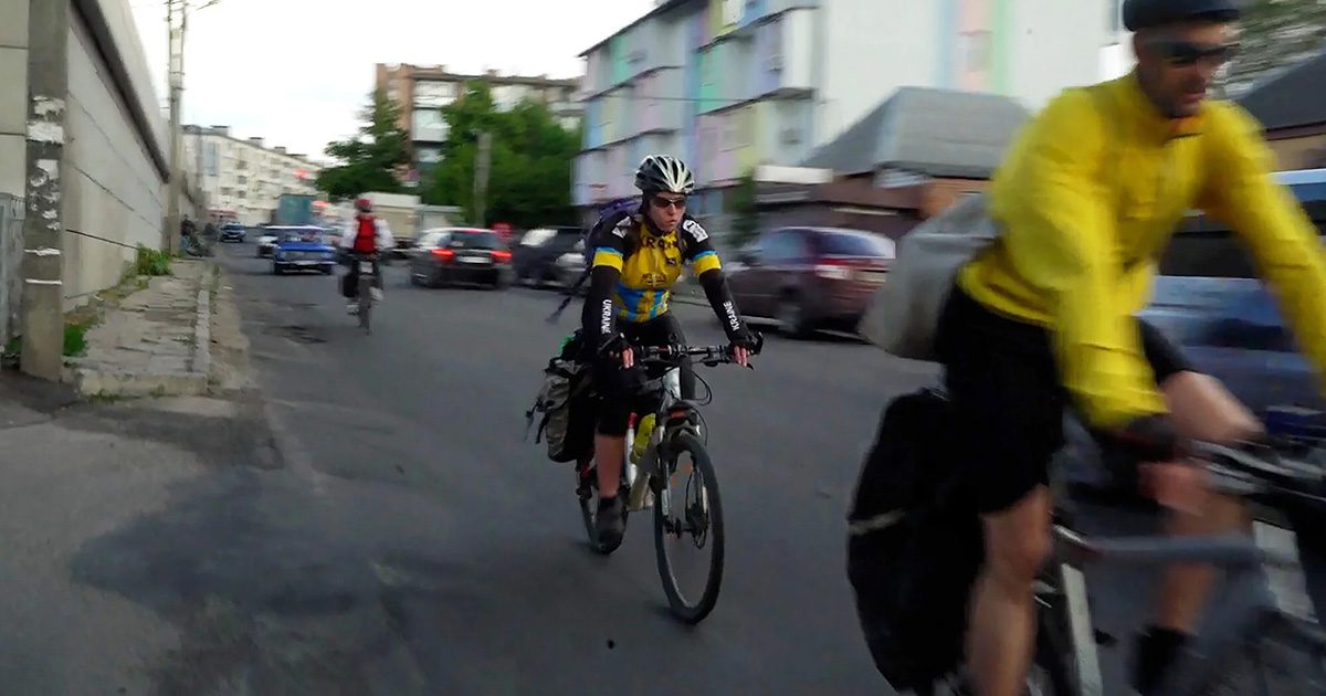 Introducing DePaul’s volunteer cyclists in Ukraine