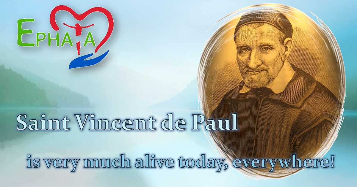 Saint Vincent de Paul is very much alive today, everywhere!