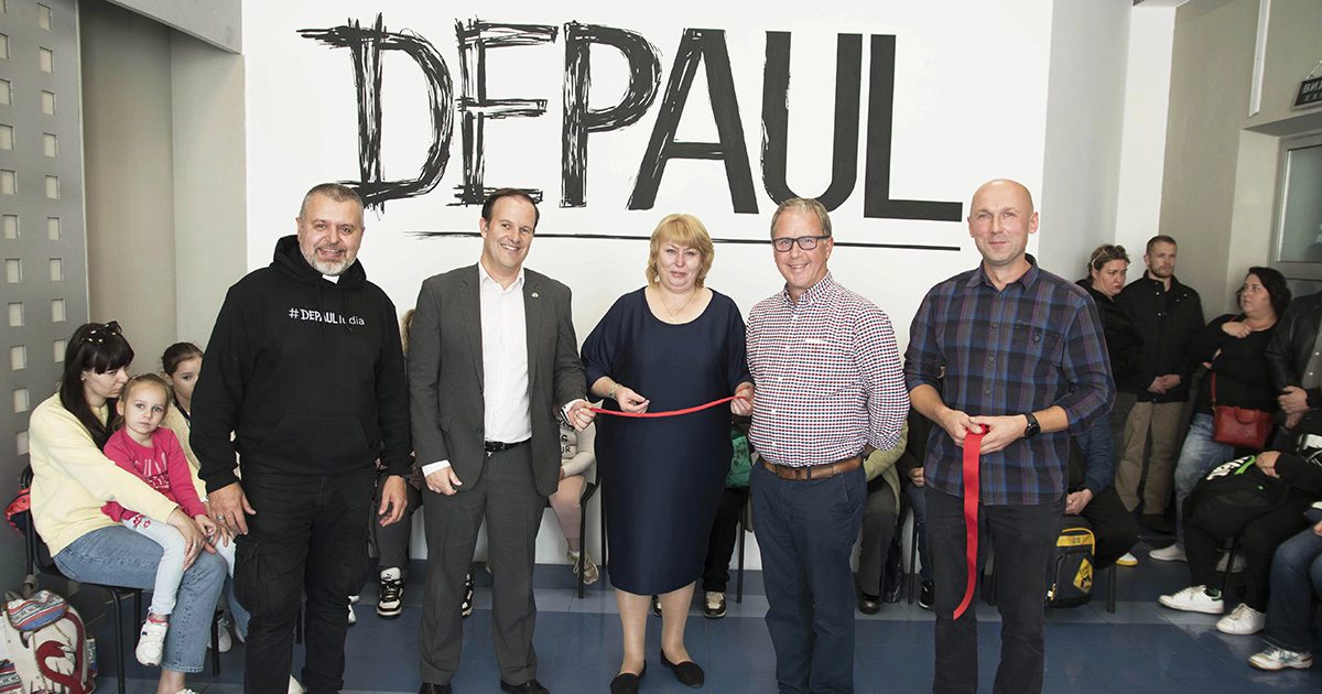 UK Embassy opens Depaul Kyiv Day Centre