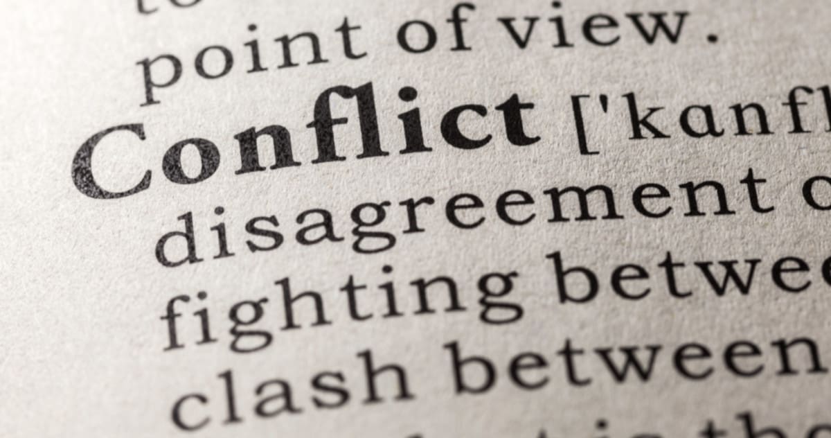 How do you handle conflict? An Examination of Conscience.