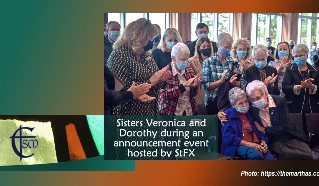 News from the Sisters of St. Martha