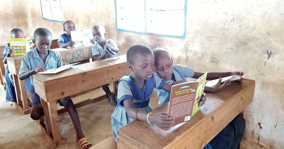 Books Bring Joy to Kenyan Students at St. Francis of Assisi Primary School