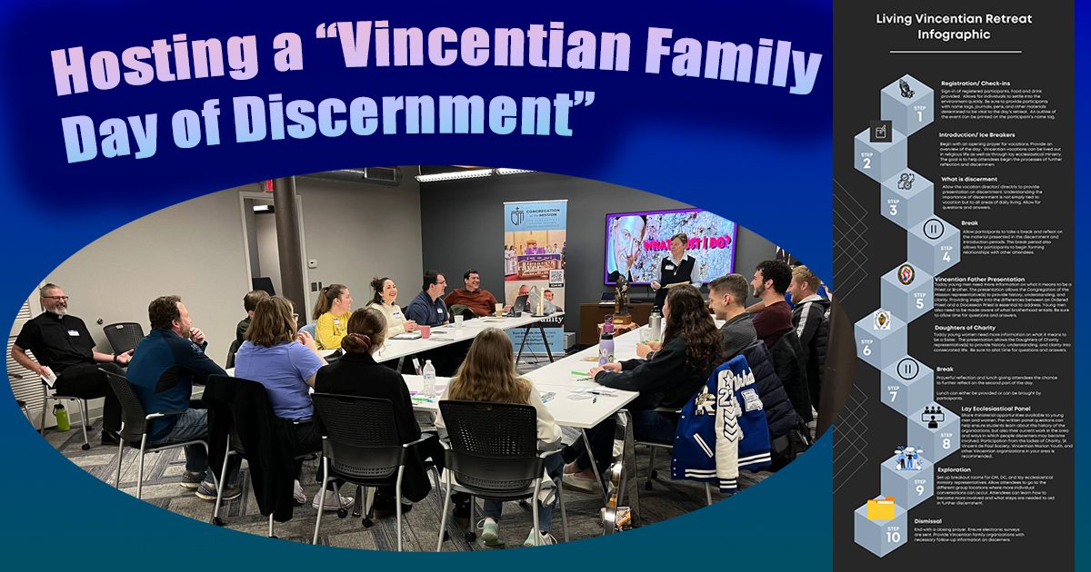 Hosting a “Vincentian Family Day of Discernment”