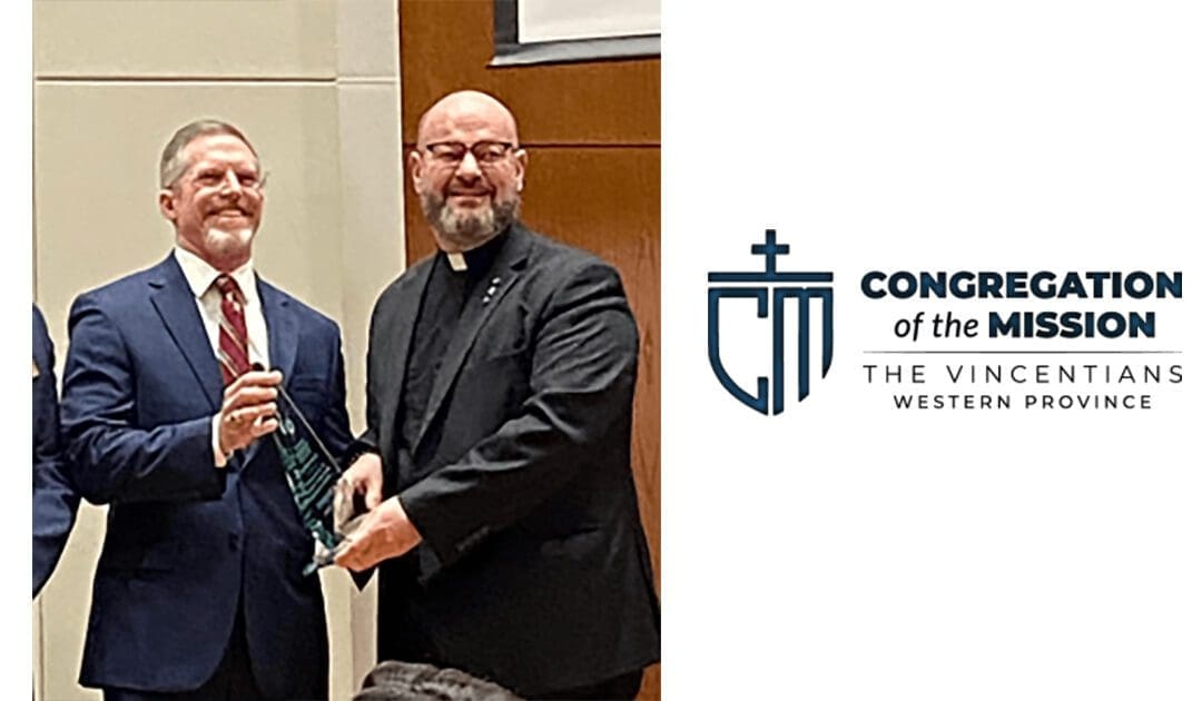 Fr. Fausz Awarded for Community Service
