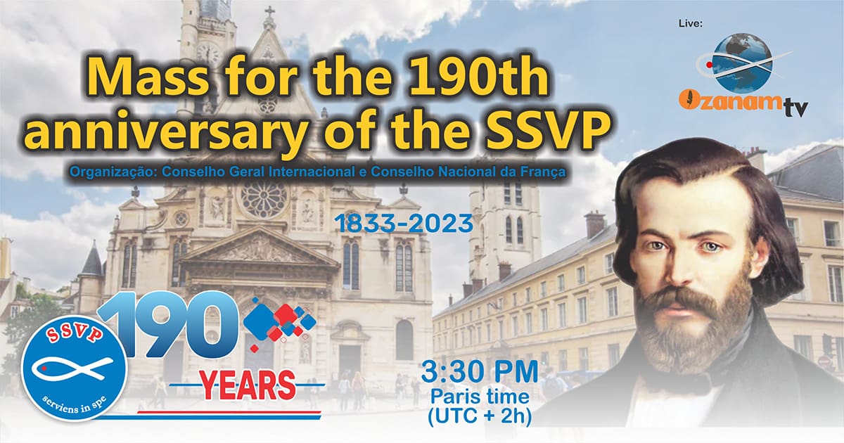 SSVP is celebrating 190 years of its foundation