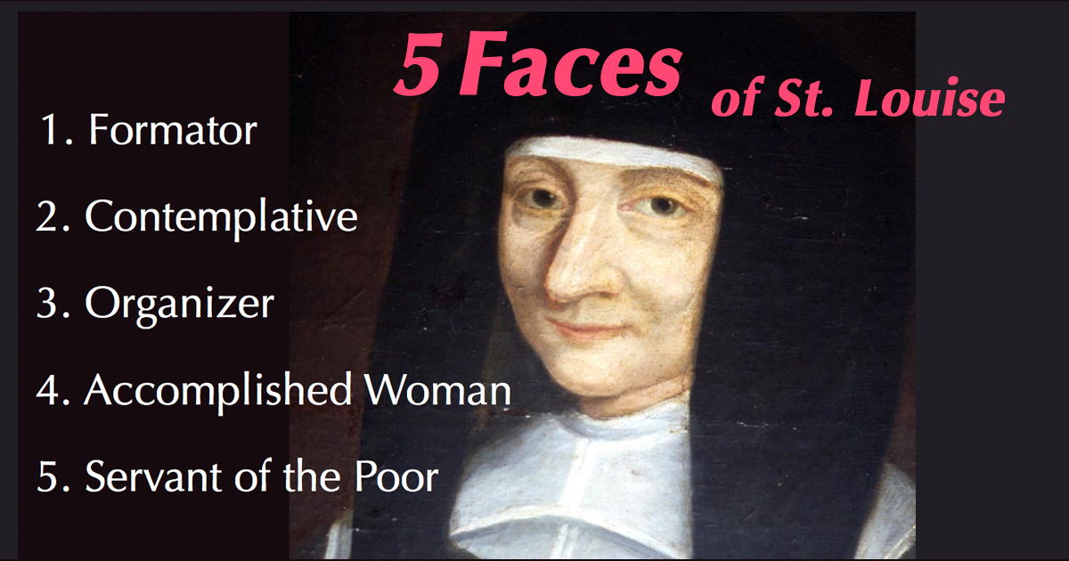 Five Faces of St. Louise de Marillac