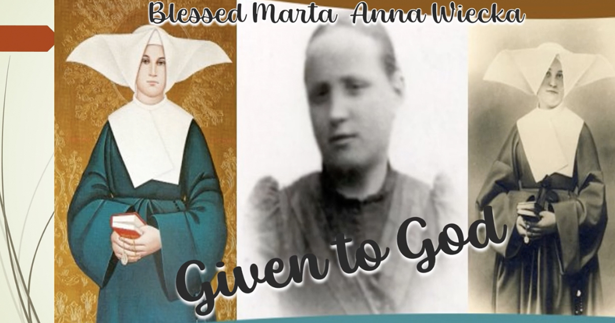 May 30: Blessed Marta Wiecka, D.C. (Video from Daughters of Charity International)