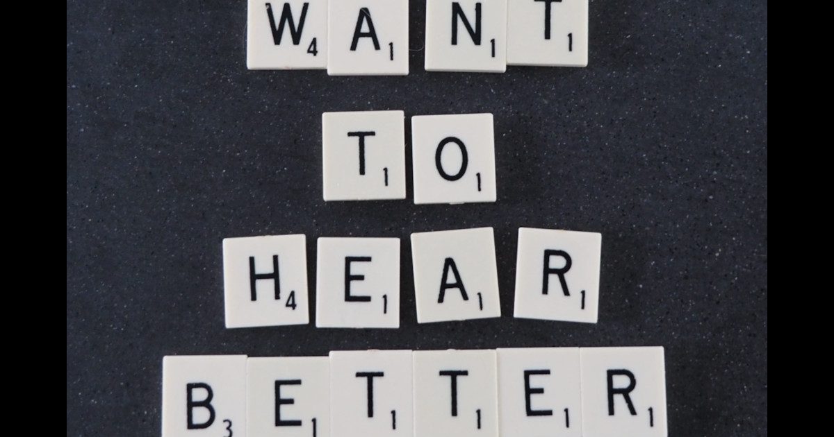 Are We a “Listening” Community?