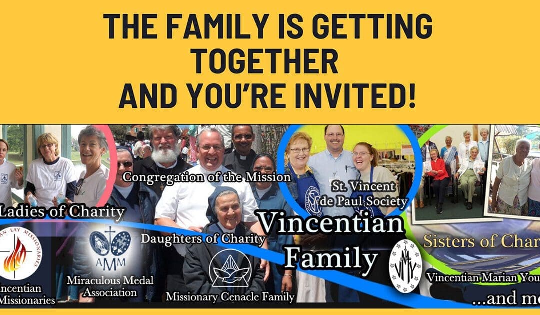 Share the News – The Vincentian Family In North America Is Getting Together This October (Download Flyer)