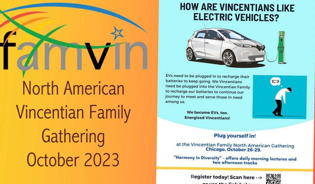 Don’t Miss the Vincentian Family North American Gathering This October! Printable Flyer