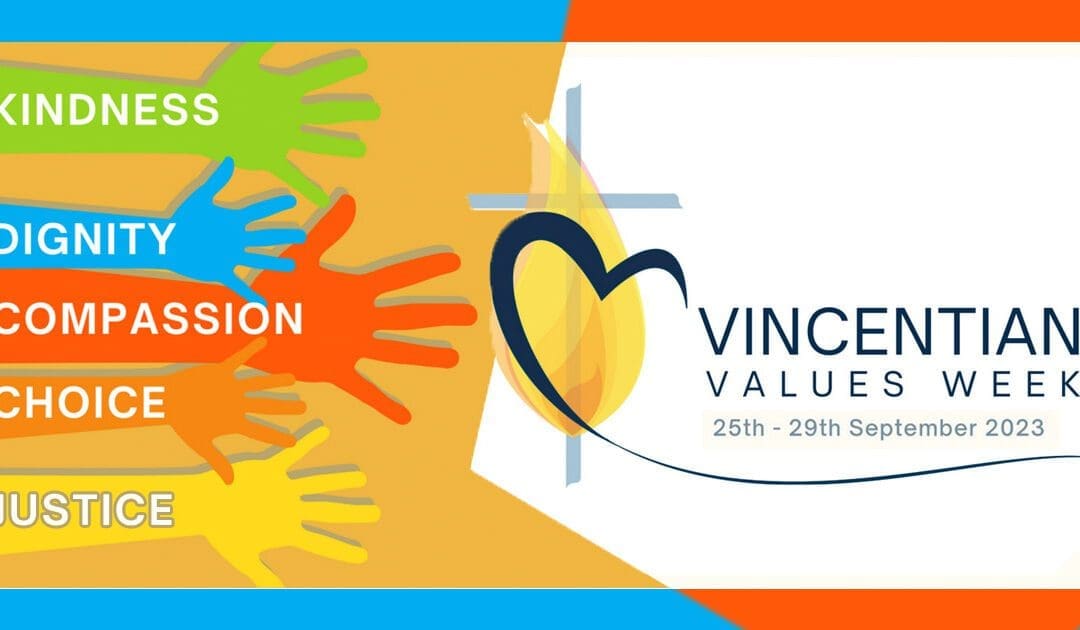 Happy Vincentian Values Week! From Daughters of Charity Services